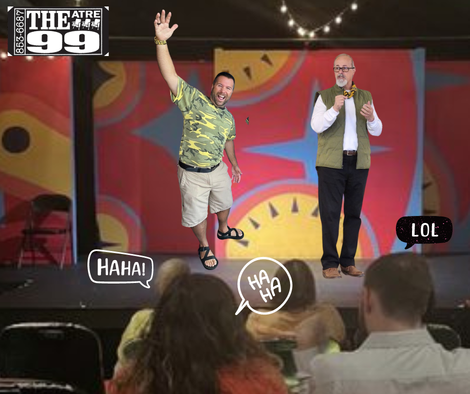 Theatre 99 Improv Charleston SC Ben-Jamin Toy and Dr. Troy Hall