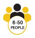 OPA_Icon_Headcount-6-50 Cohesion Culture CAMP | On Purpose Adventures